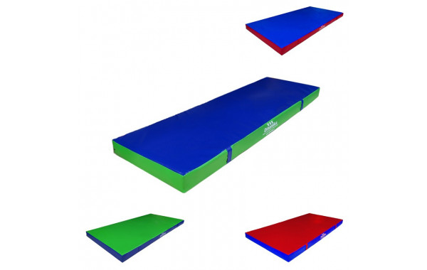 Мат гимнастический 200х50х5см винилискожа (холлослеп/холлофайбер) Dinamika ZSO-000128 600_380