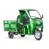 Грузовой электротрицикл RuTrike Гермес Pro 1500 72V1500W 024457-2813 темно-зеленый