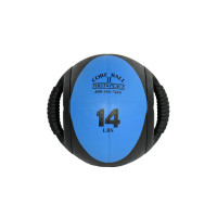 Мяч с ручками Perform Better 14FT Dual Grip Medicine Ball 35135\14-BK-BL