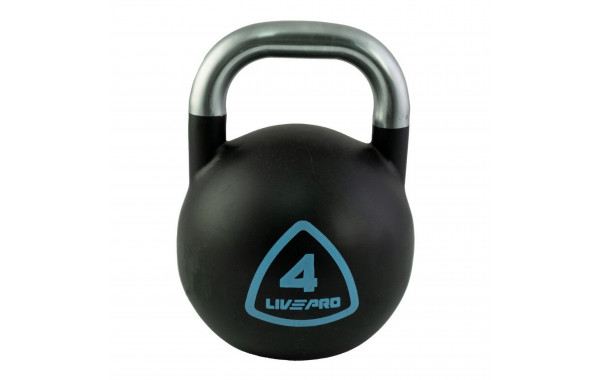 Соревновательная гиря 4 кг Live Pro Steel Competition Kettlebell LP8042-4 600_380