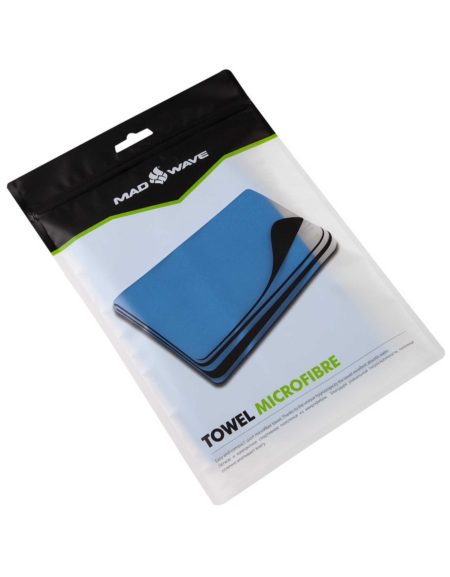 Полотенце из микрофибры Mad Wave Microfibre Towel M0736 03 0 04W синий 1561_2000