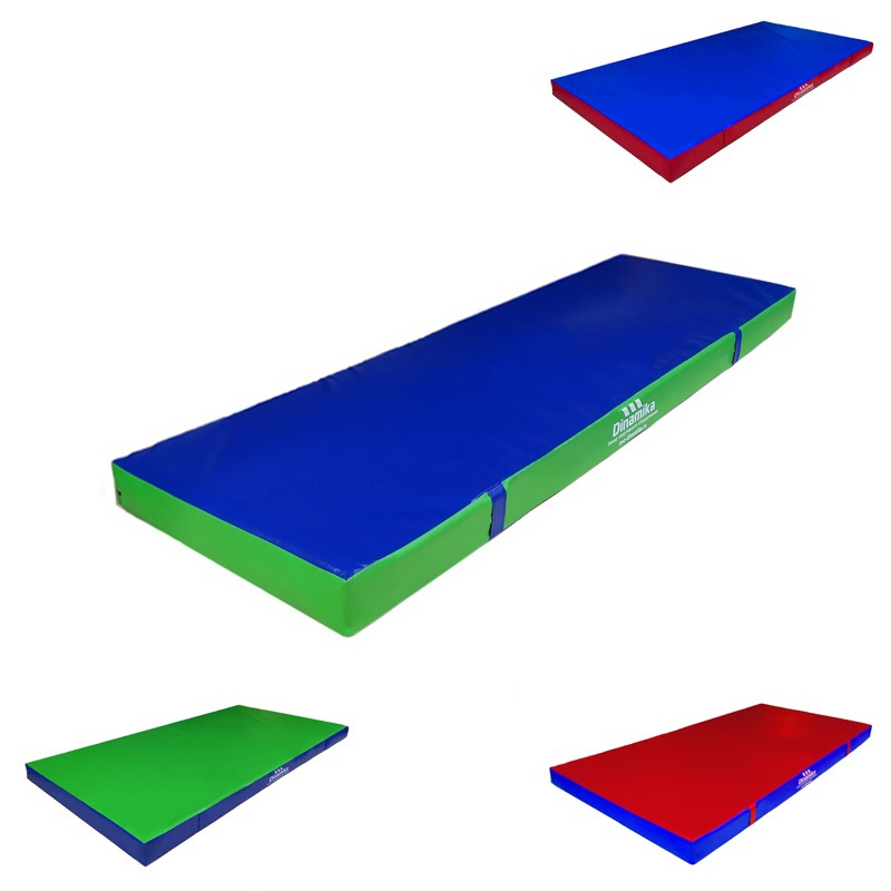 Мат гимнастический 200х50х5см винилискожа (холлослеп/холлофайбер) Dinamika ZSO-000128 800_800