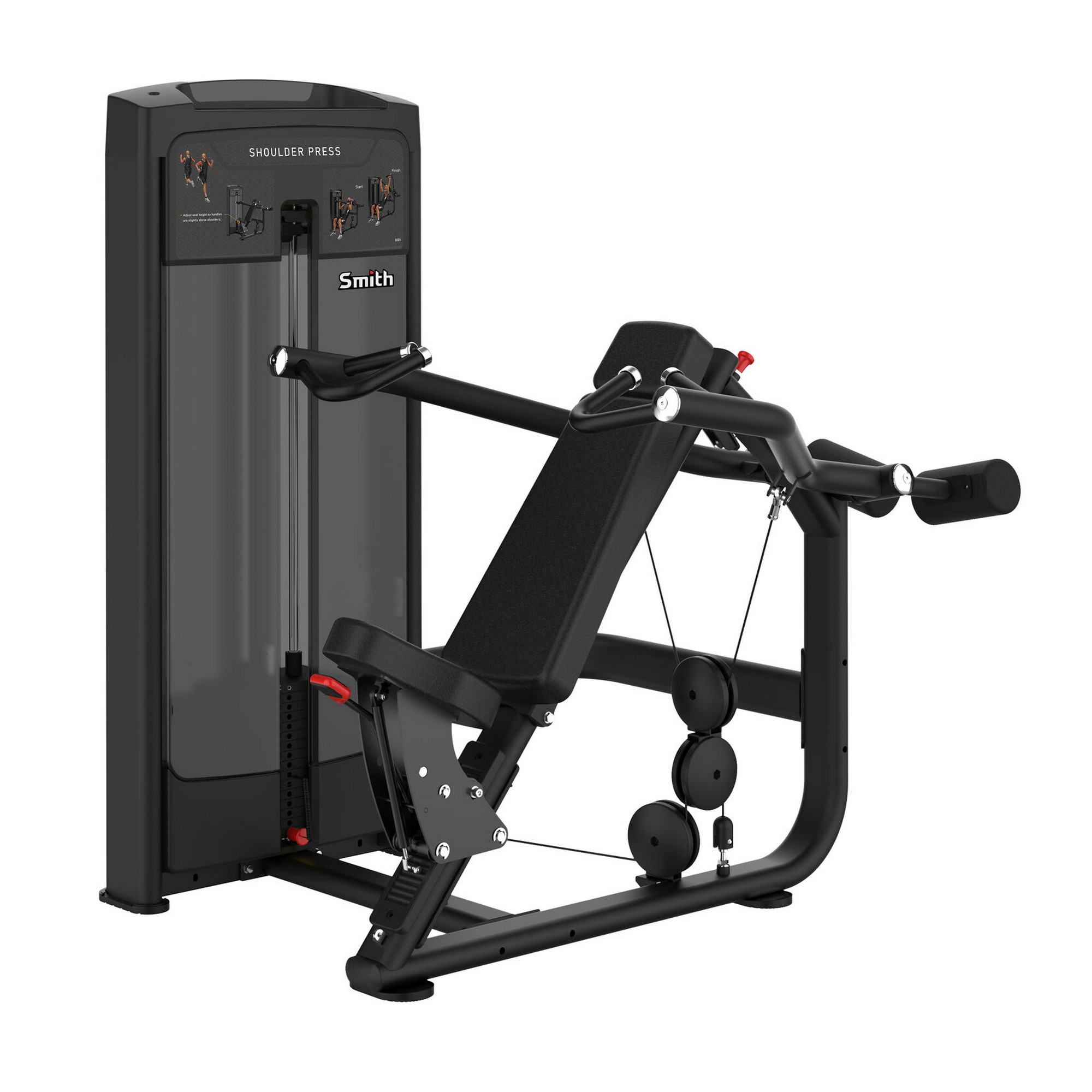 Жим от плеч, стек 105кг Smith Fitness RE8004 2000_2000