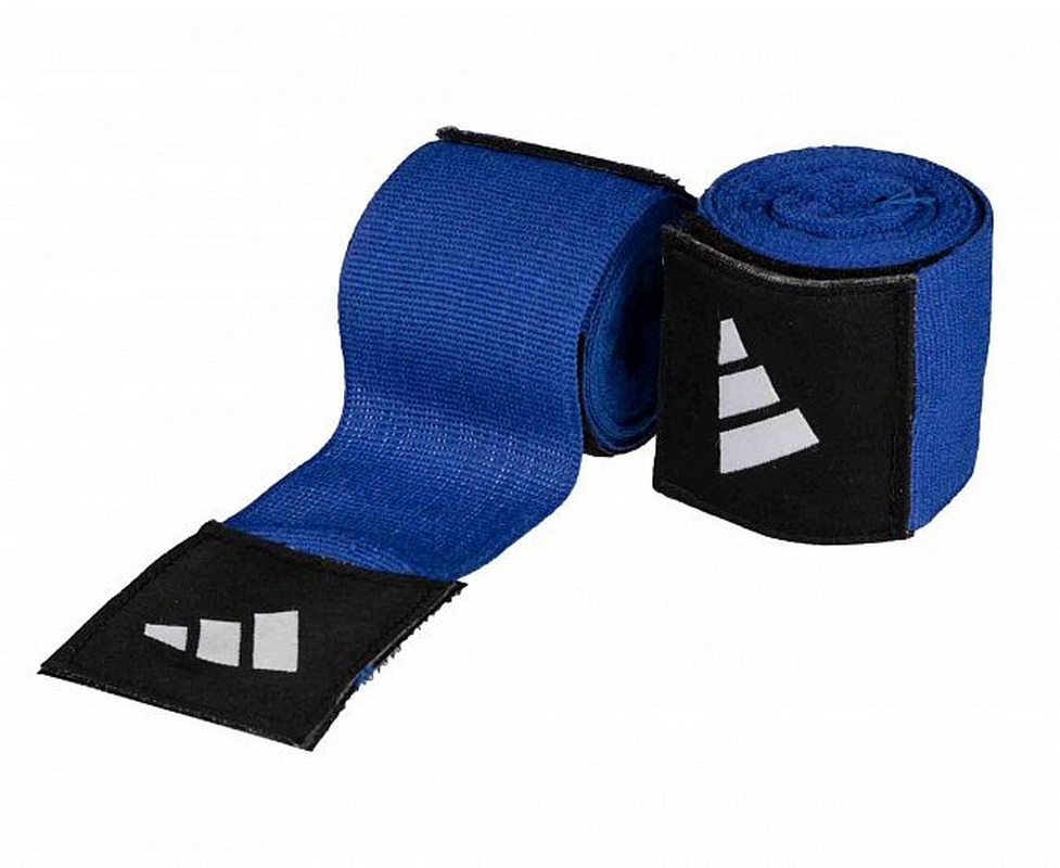 Бинты боксерские Boxing IBA Pro Hand Wrap adiBP031S синий 977_800