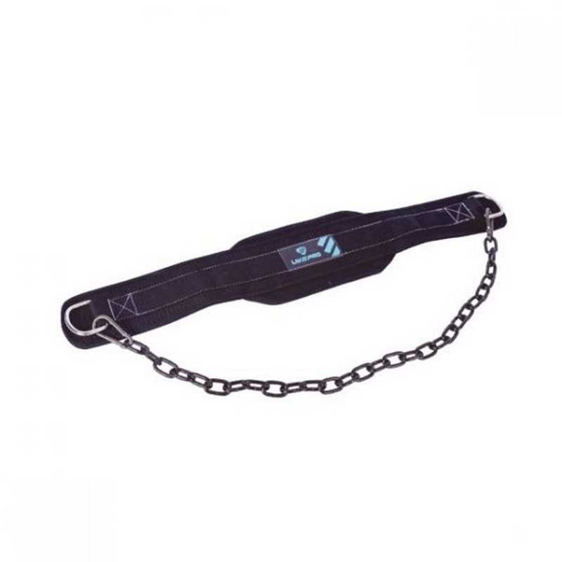 Пояс для отягощений Live Pro Dip Belt with Chain LP8716 800_800