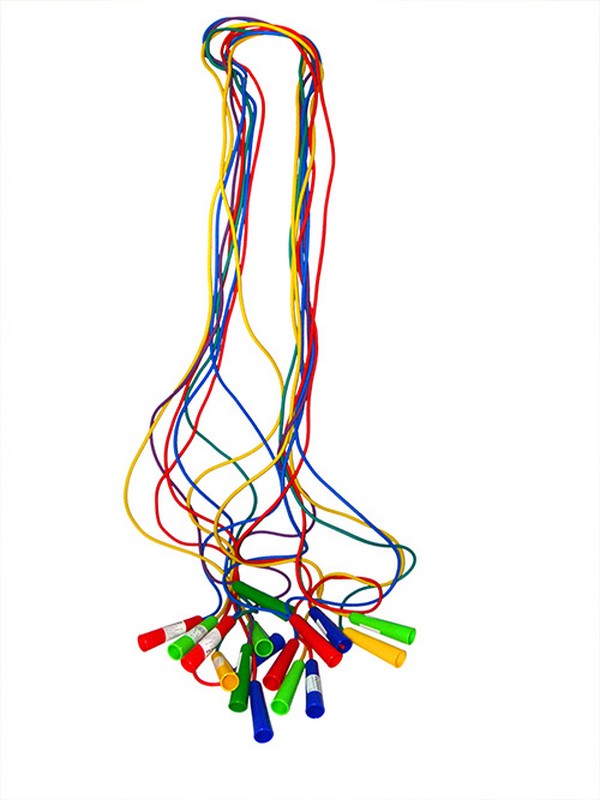 Скакалка 2,8м, цветная резина, ручка  пластмасса ФСИ ЮП2.8 600_800