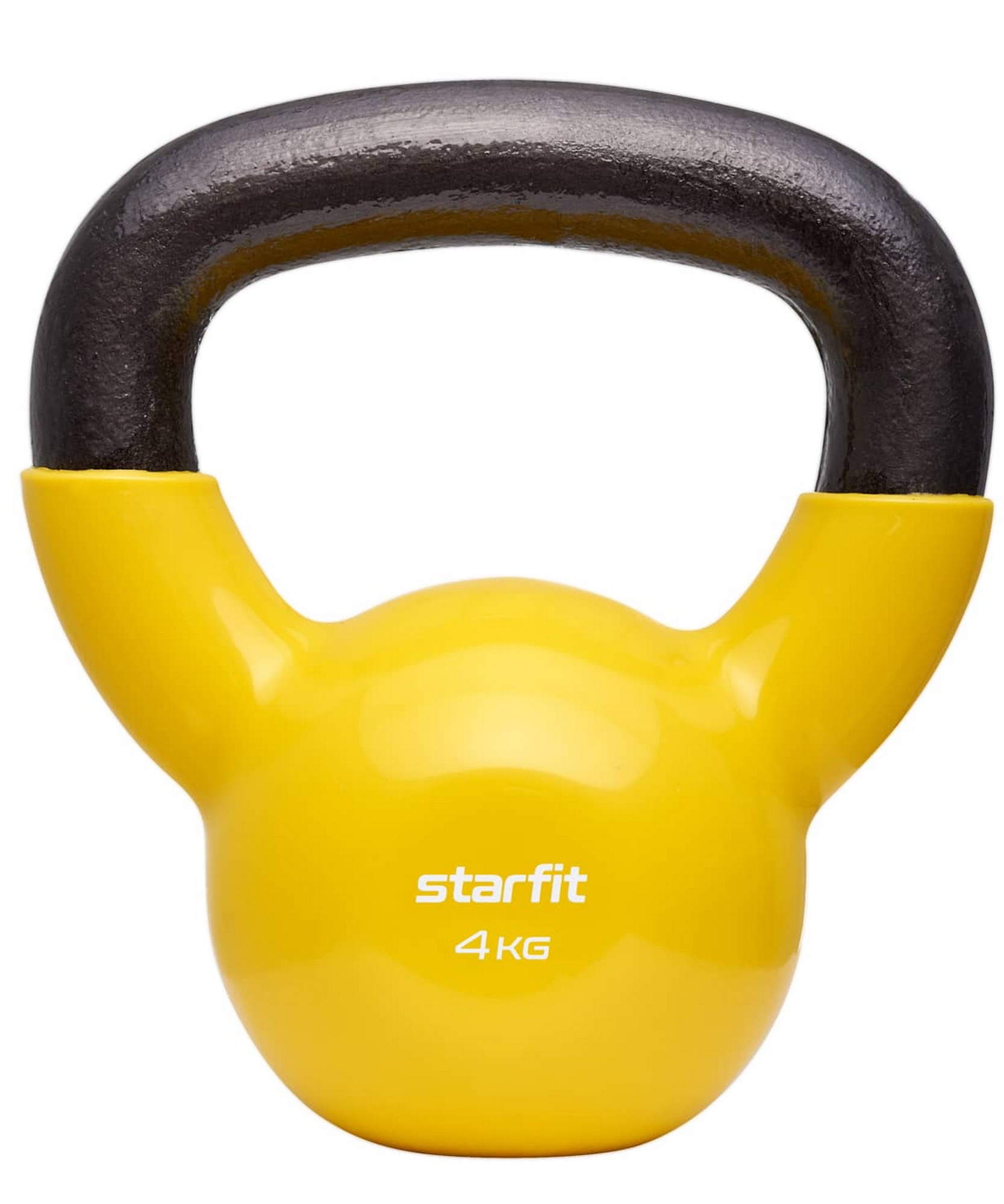 Гиря виниловая 4 кг Star Fit DB-401 желтый 1667_2000