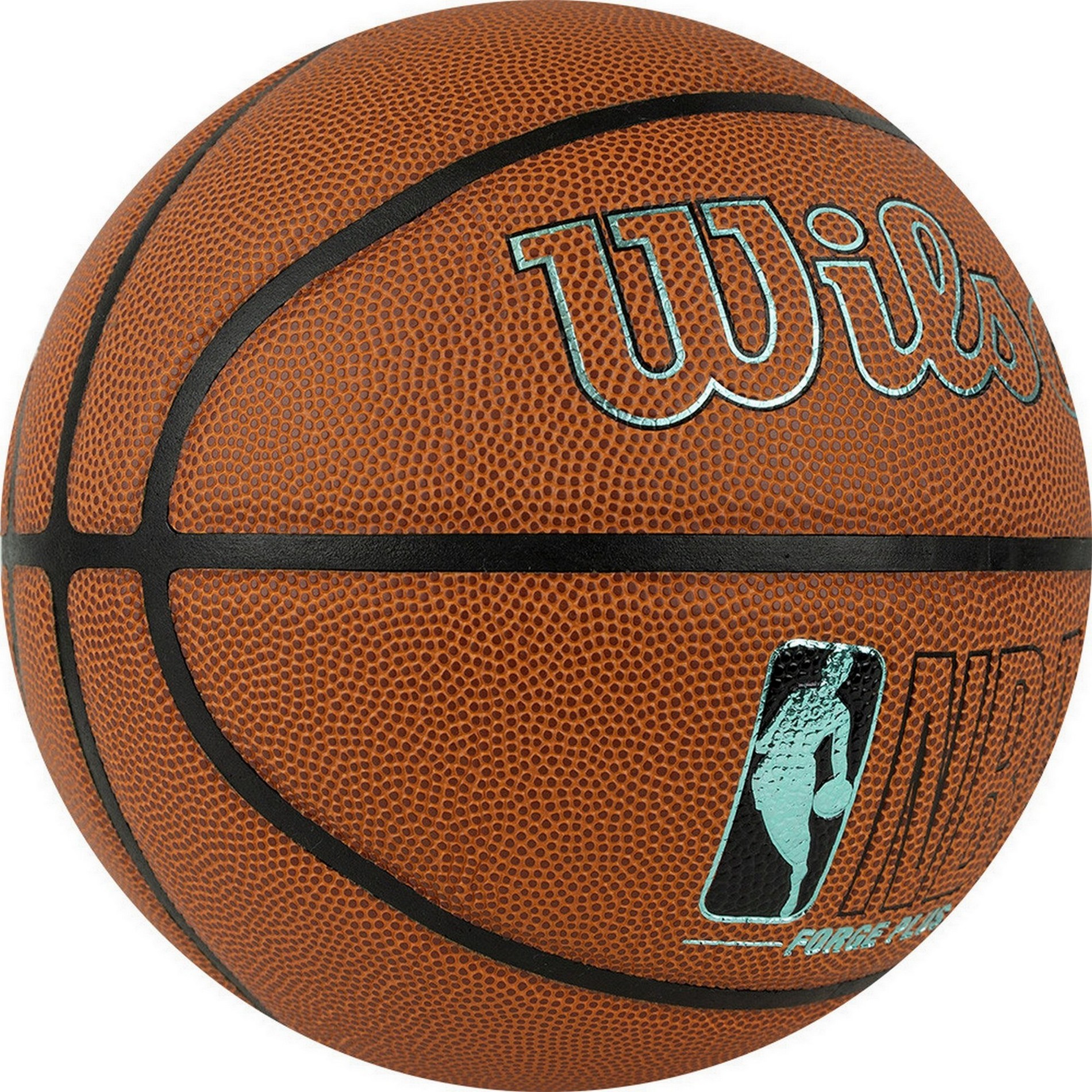 Мяч баскетбольный Wilson NBA FORGE PLUS ECO BSKT WZ2010901XB7 р.7 1900_1900